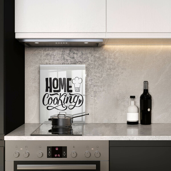 Üveg vágódeszka Home cooking