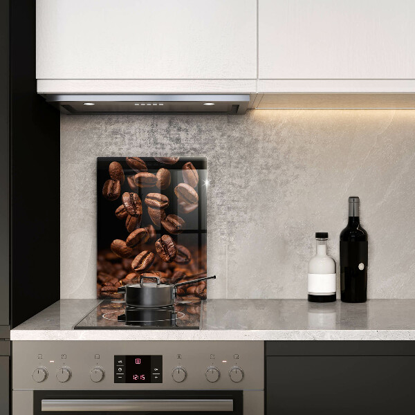 Üveg vágódeszka Barna szemes kávé