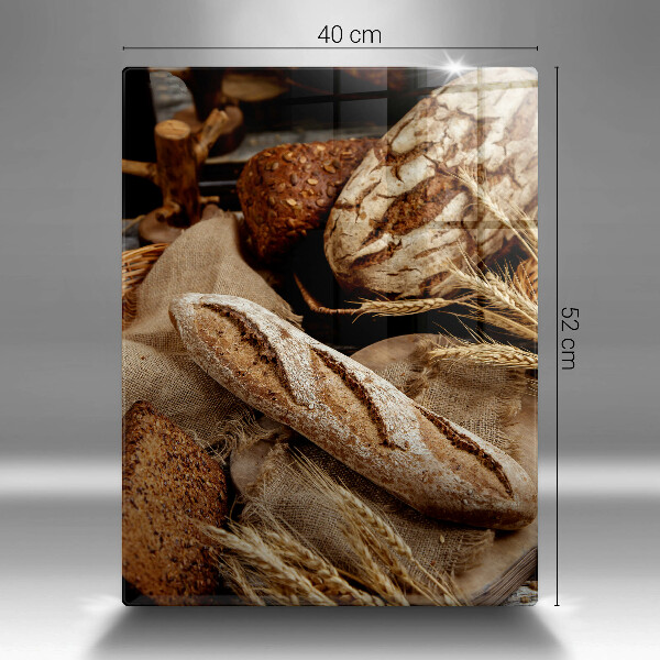 Üveg vágódeszka Kenyér kenyerek