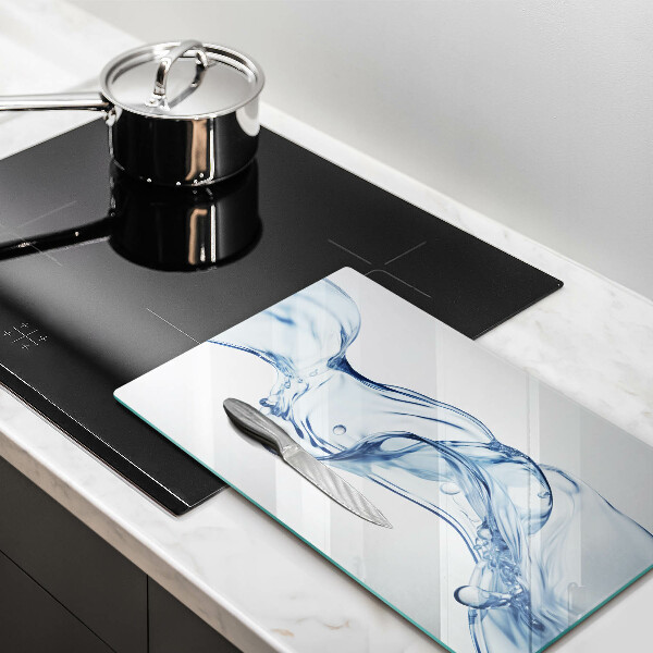 Üveg vágódeszka Tiszta víz