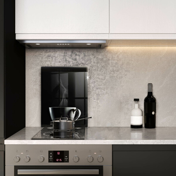 Üveg vágódeszka Egy csésze tea