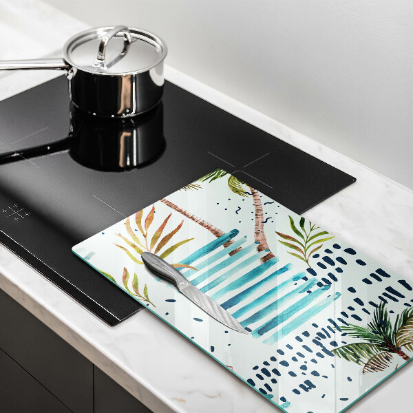 Üveg vágódeszka Ünnepi illusztrációk