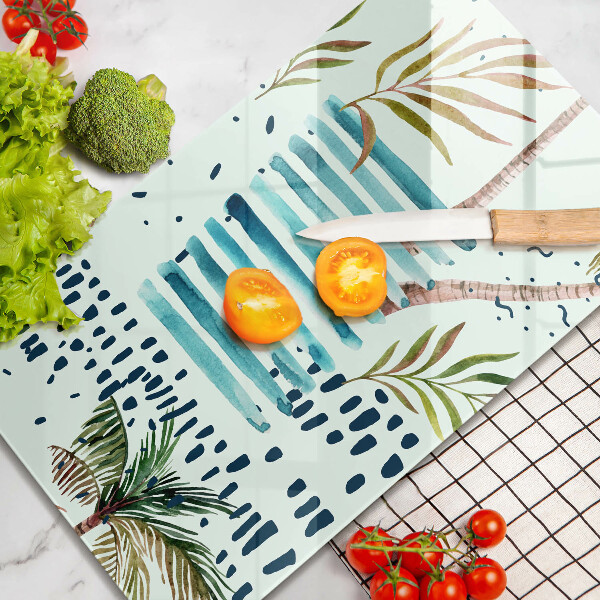 Üveg vágódeszka Ünnepi illusztrációk