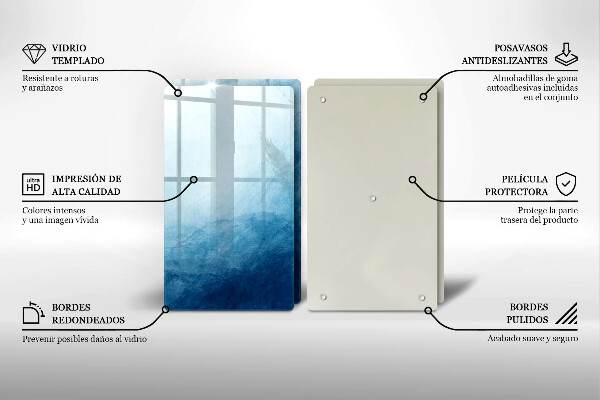 Üveg vágódeszka Absztrakt háttér