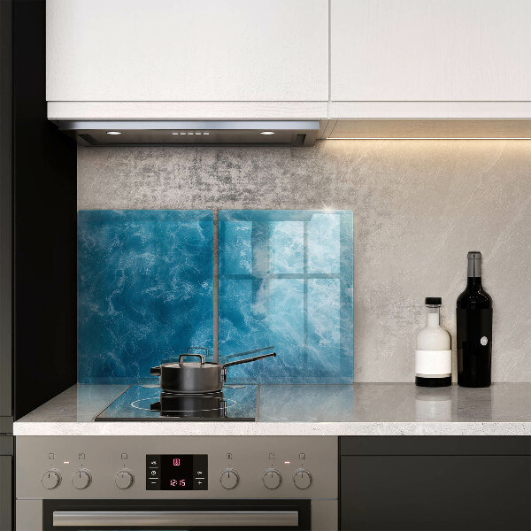 Üveg vágódeszka Nyílt víz