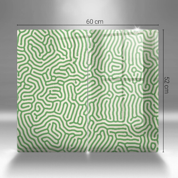 Üveg vágódeszka Absztrakt vonalak