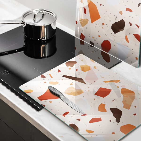 Üveg vágódeszka Dekoratív kőedény