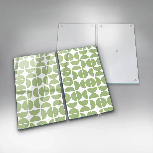 Üveg vágódeszka Boho formák mintája