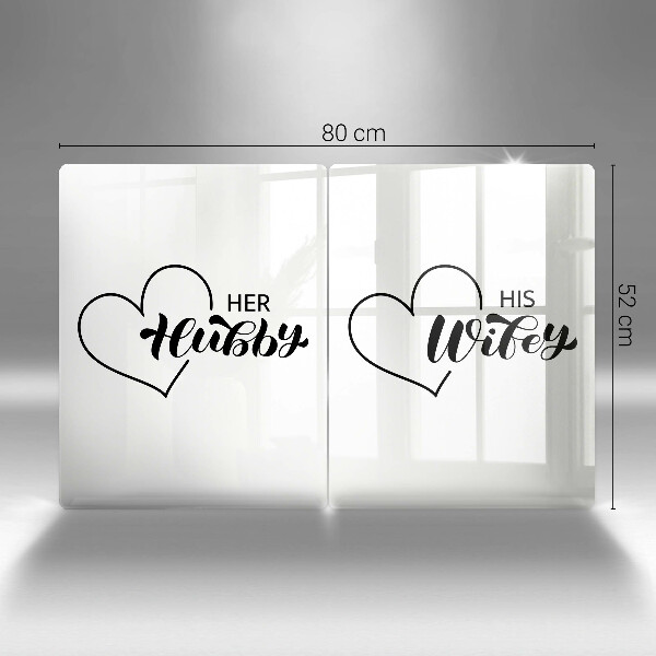 Üveg vágódeszka Felirat mondat minta