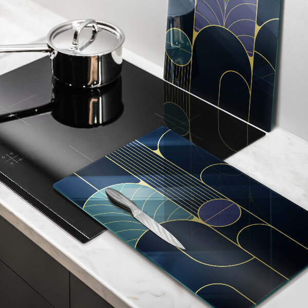 Üveg vágódeszka Absztrakt téma