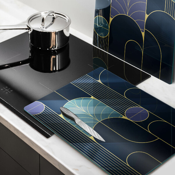 Üveg vágódeszka Absztrakt téma