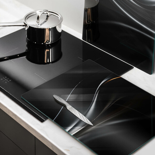 Üveg vágódeszka Absztrakt 3D-s tervezés