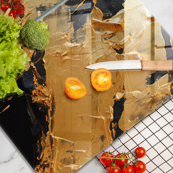 Üveg vágódeszka Elegáns festék textúra