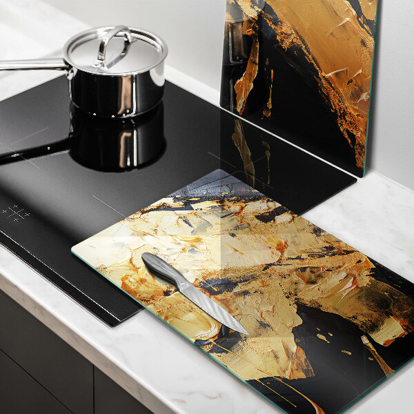 Üveg vágódeszka Elegáns festék textúra