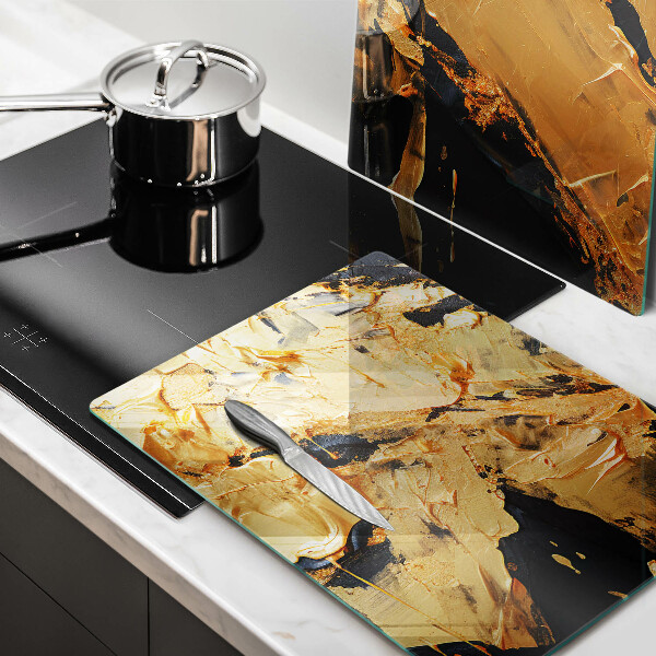 Üveg vágódeszka Elegáns festék textúra