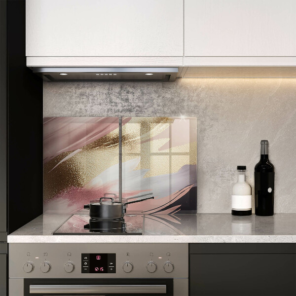 Üveg vágódeszka Pasztell foltok