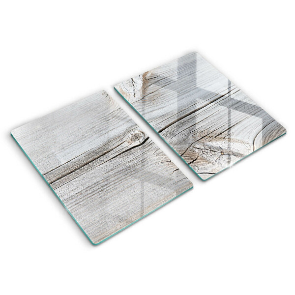 Üveg vágódeszka Világos fa szerkezet