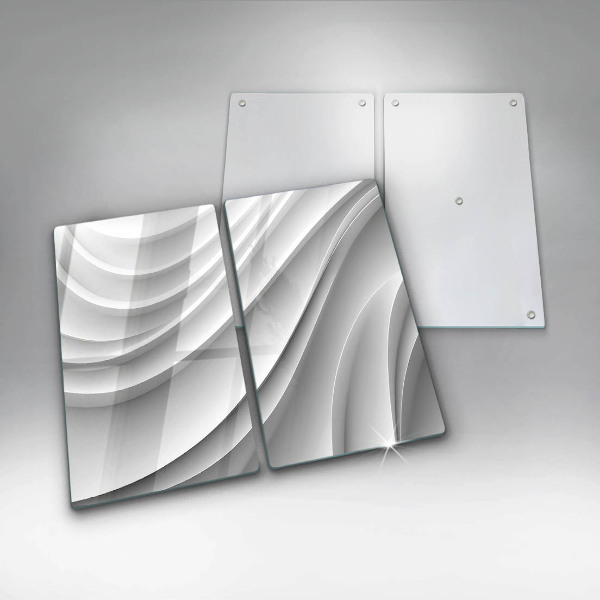 Üveg vágódeszka Geometriai vonalak