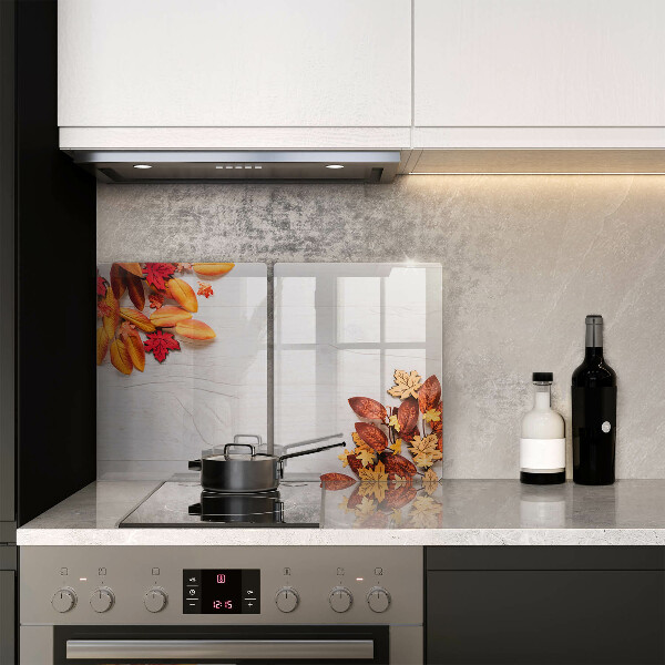 Üveg vágódeszka Őszi levelek