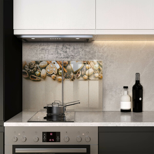 Üveg vágódeszka karácsonyi díszek