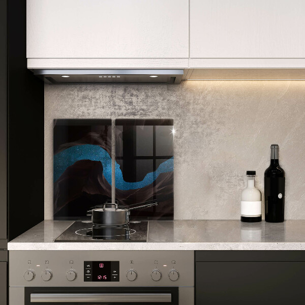 Üveg vágódeszka Csillagos égbolt