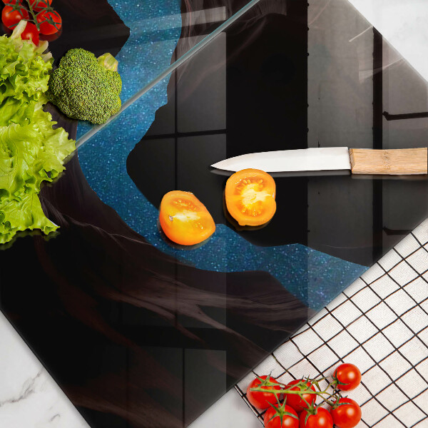 Üveg vágódeszka Csillagos égbolt