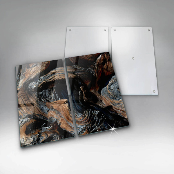 Üveg vágódeszka Absztrakt minta