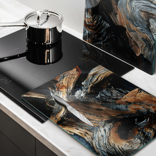 Üveg vágódeszka Absztrakt minta