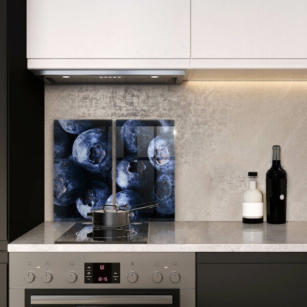 Üveg vágódeszka Közelkép a bogyók