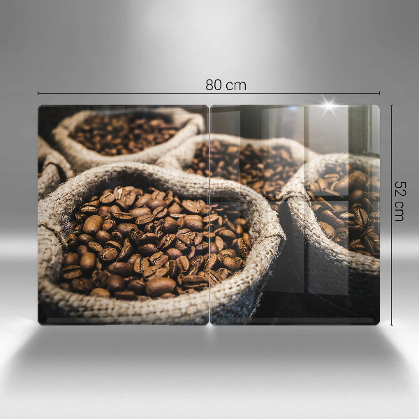 Üveg vágódeszka Zsák kávébab