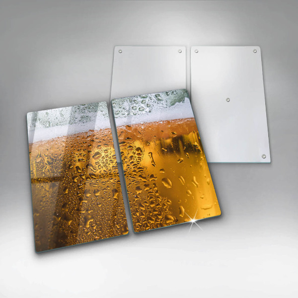 Üveg vágódeszka Nedves pohár sör