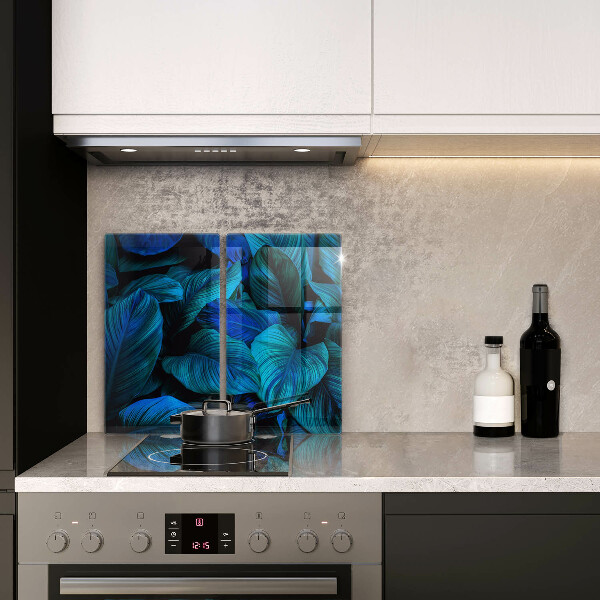 Üveg vágódeszka Dzsungel növényzet levelei