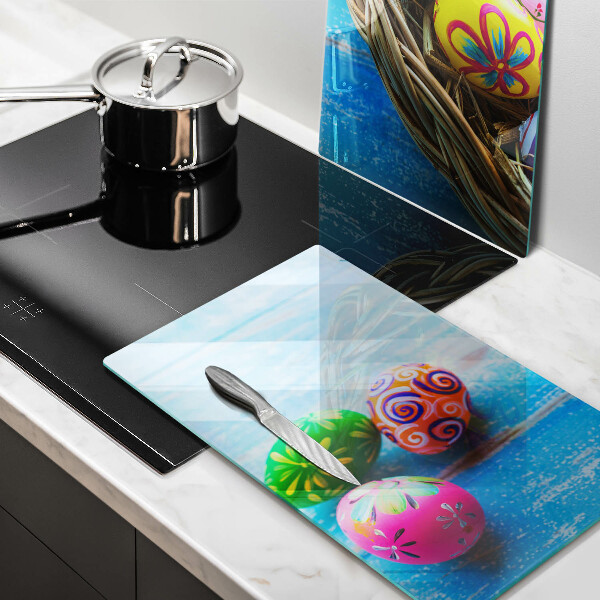 Üveg vágódeszka Húsvéti tojások Húsvéti tojások