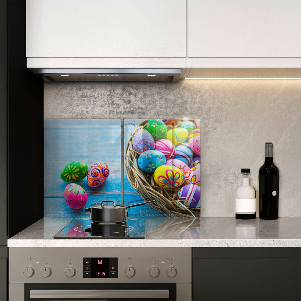 Üveg vágódeszka Húsvéti tojások Húsvéti tojások
