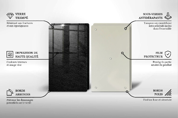 Üveg vágódeszka rock textúra