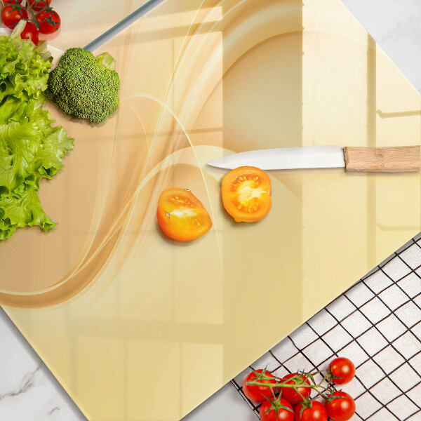 Üveg vágódeszka Füst absztrakció