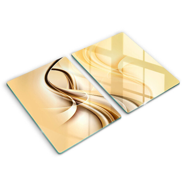 Üveg vágódeszka Füst absztrakció