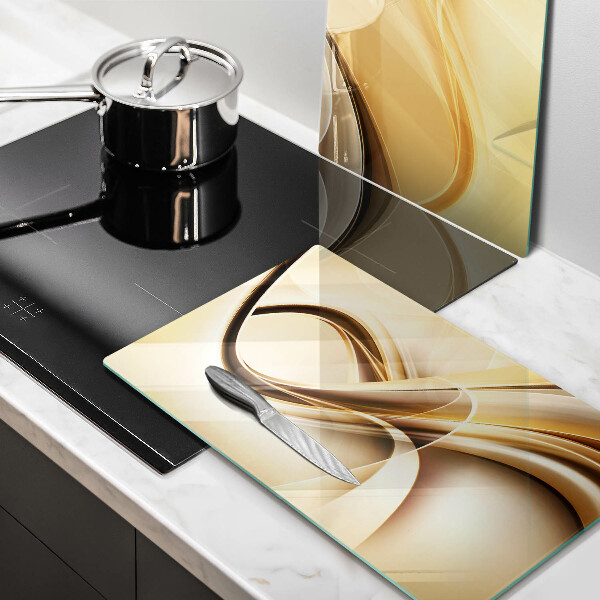 Üveg vágódeszka Füst absztrakció