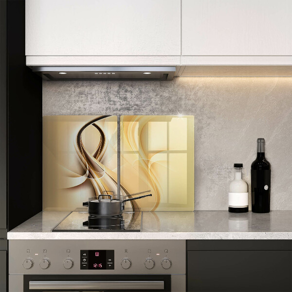 Üveg vágódeszka Füst absztrakció