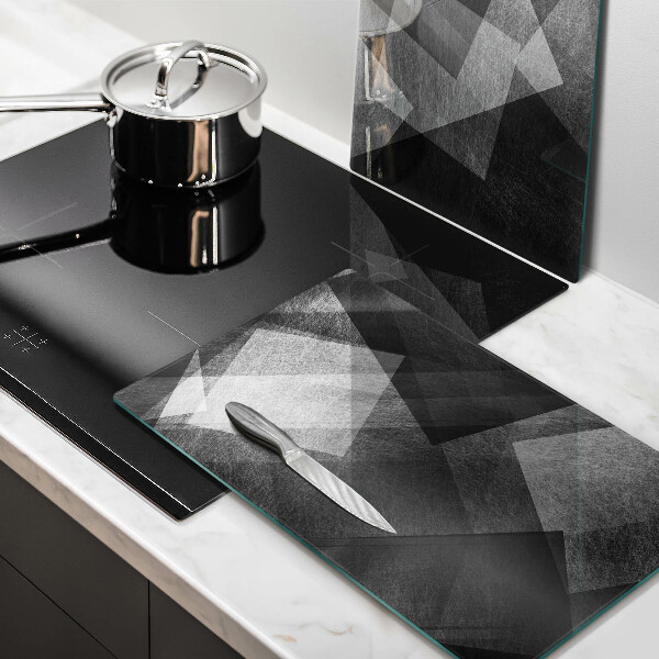 Üveg vágódeszka Geometriai absztrakció