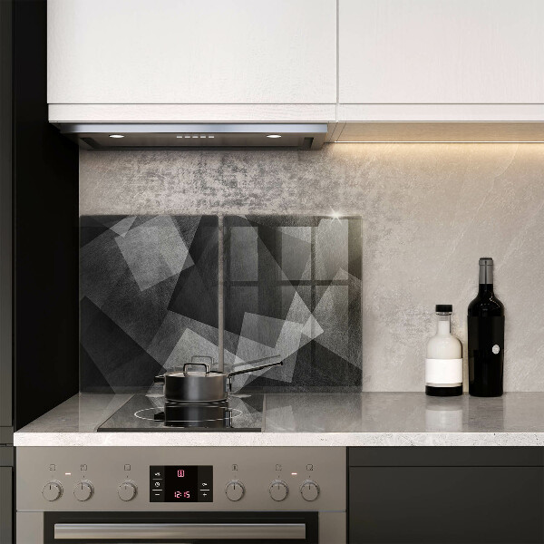 Üveg vágódeszka Geometriai absztrakció