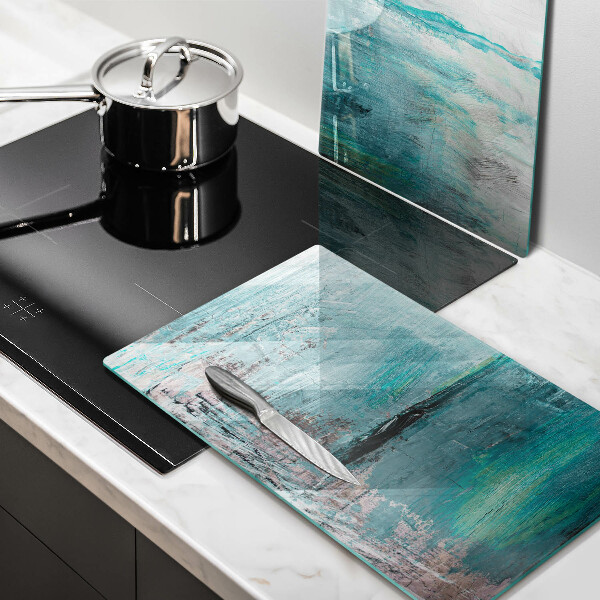 Üveg vágódeszka Festék absztrakciós háttér