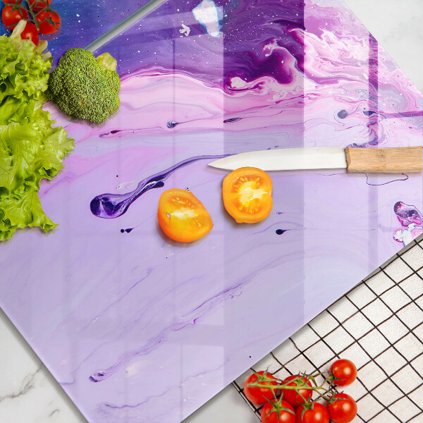 Üveg vágódeszka Absztrakciós tinták