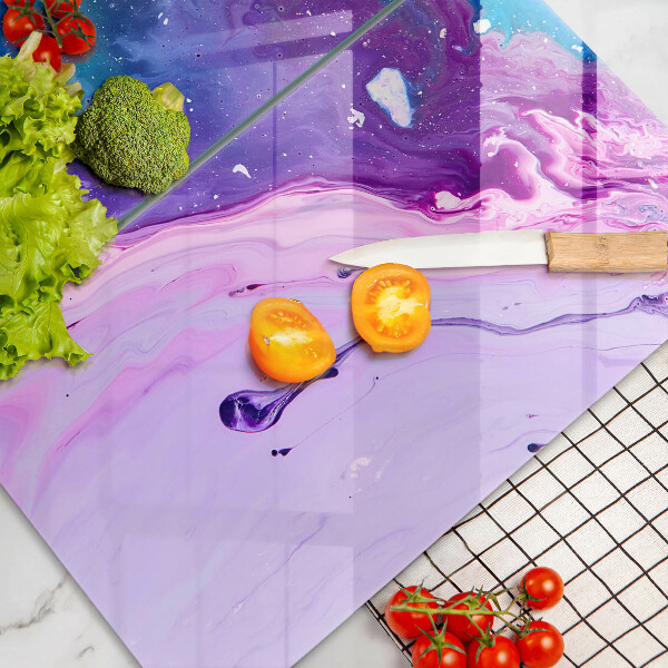 Üveg vágódeszka Absztrakciós tinták