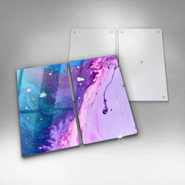 Üveg vágódeszka Absztrakciós tinták