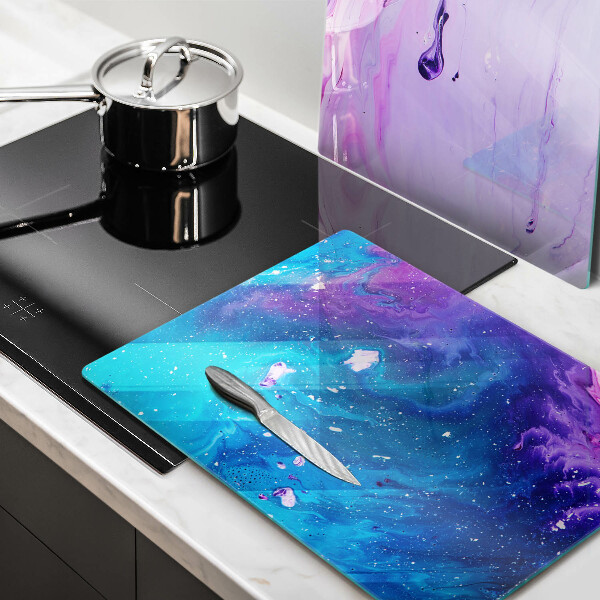 Üveg vágódeszka Absztrakciós tinták