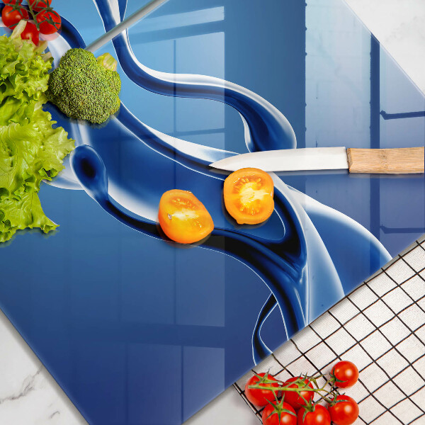 Üveg vágódeszka Folyadék absztrakció