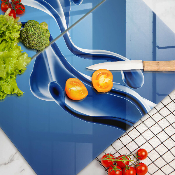 Üveg vágódeszka Folyadék absztrakció