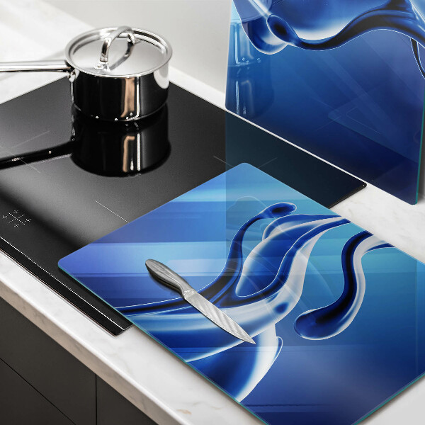 Üveg vágódeszka Folyadék absztrakció