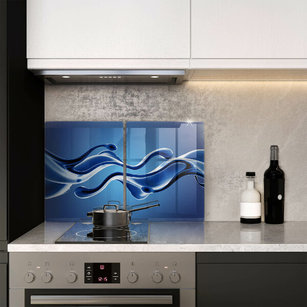 Üveg vágódeszka Folyadék absztrakció